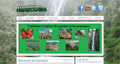 Desktop Screenshot of ecoturismoconstanza.net