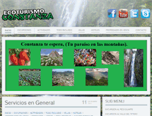 Tablet Screenshot of ecoturismoconstanza.net